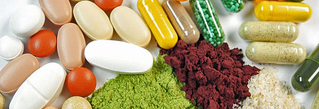 Photo: Nutritional supplements.